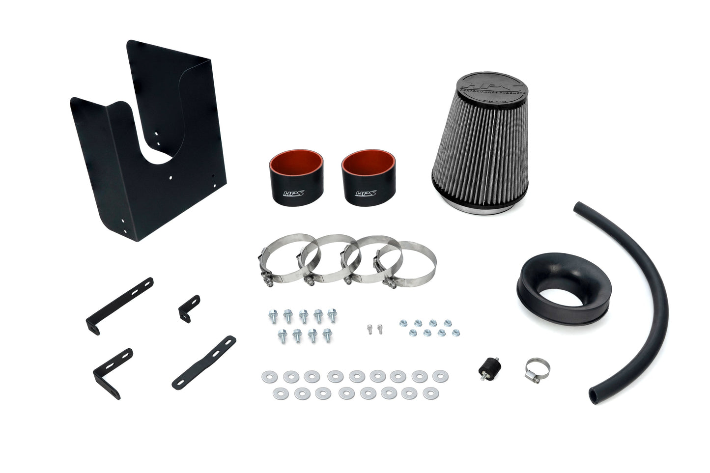 HPS Performance Air Intake Kit 2007-2011 Toyota Tundra 5.7L V8, Includes Heat Shield, 827-629