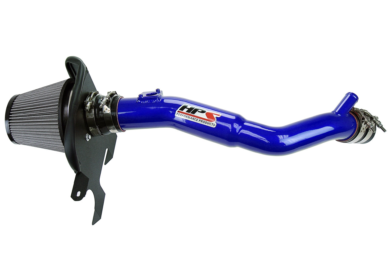 HPS Blue Shortram Cold Air Intake Kit 2016-2017 Lexus RC200t 2.0L Turbo 827-633BL