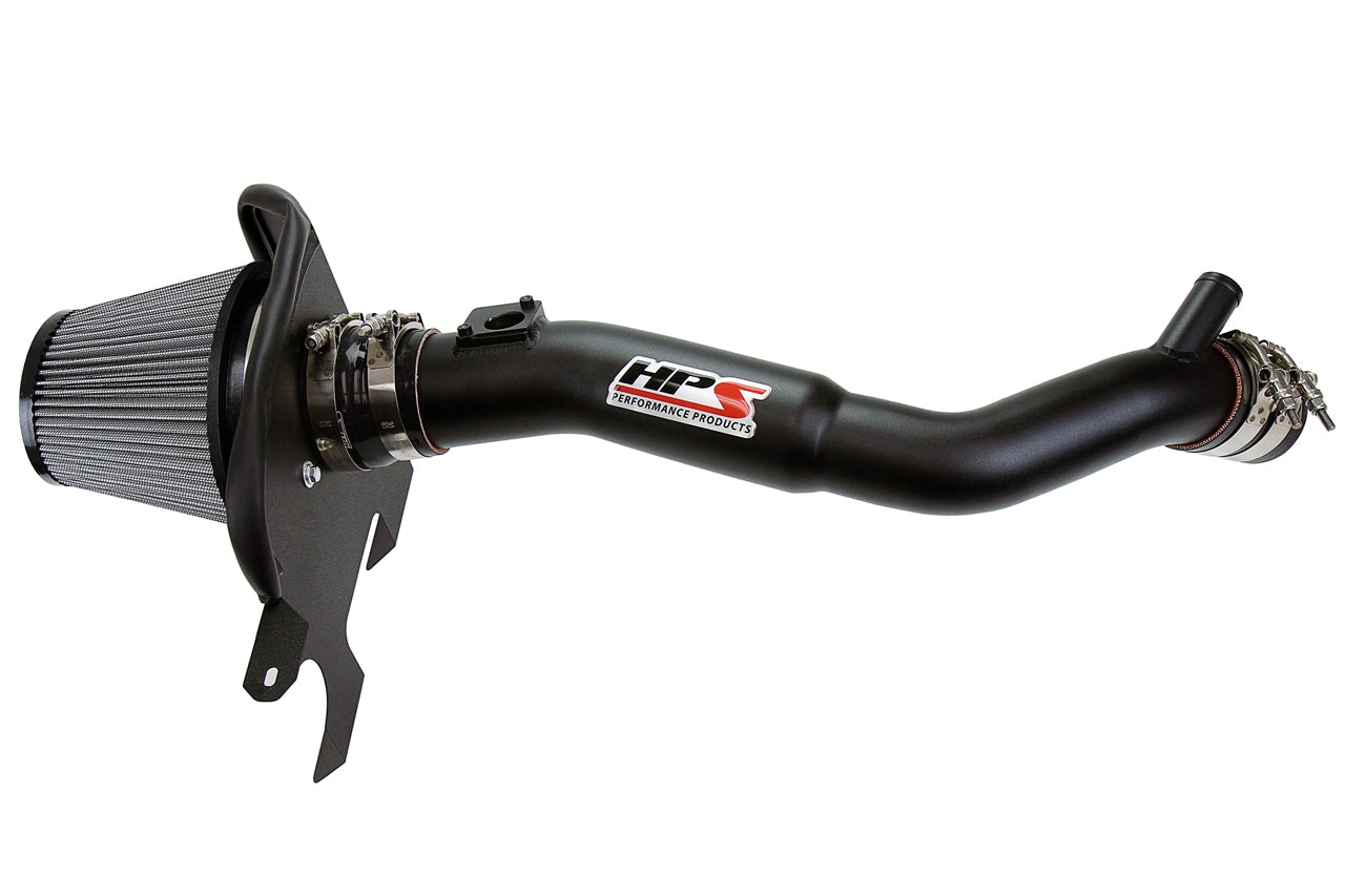 HPS Black Shortram Cold Air Intake Kit 2016-2017 Lexus IS200t 2.0L Turbo 827-633WB