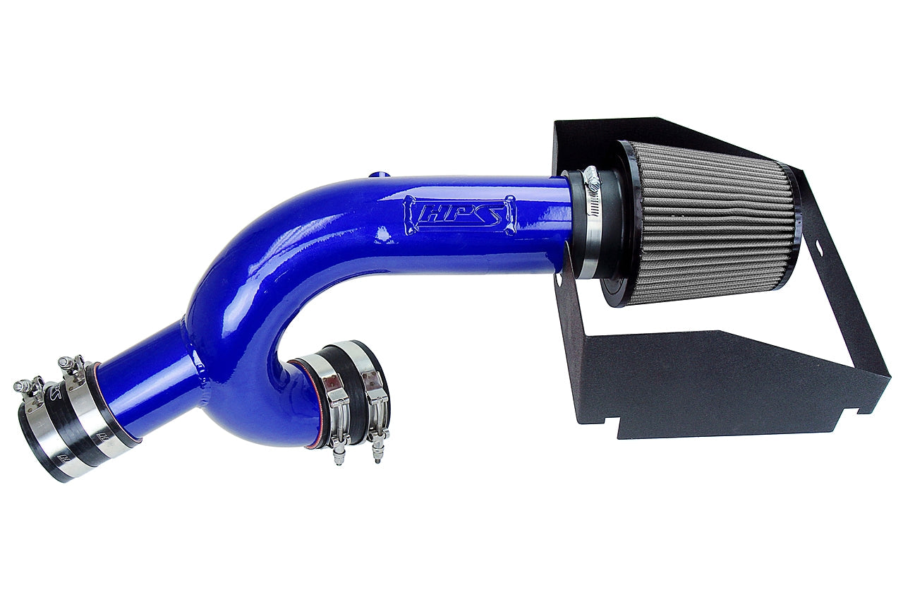 HPS Performance Shortram Air Intake Kit 2015-2016 Ford F150 3.5L Ecoboost Turbo 827-634BL