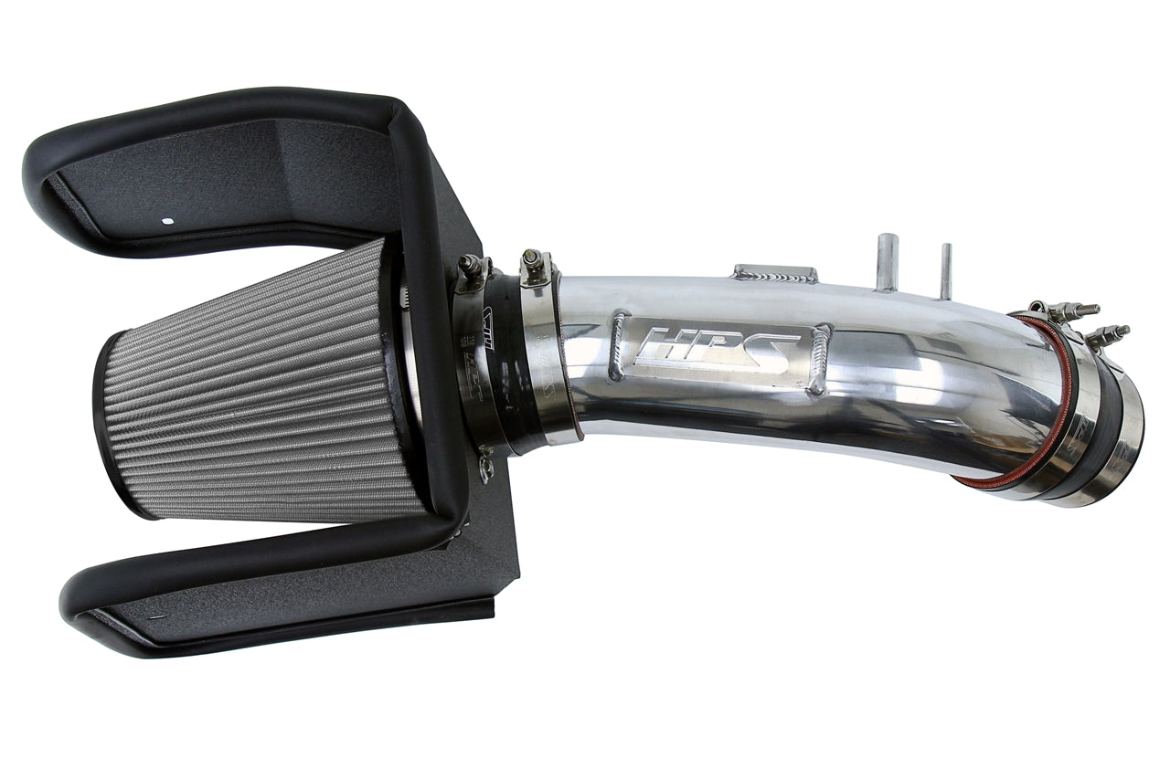 HPS Polish Shortram Cold Air Intake Kit 2008-2020 Toyota Land Cruiser 5.7L V8 827-635P