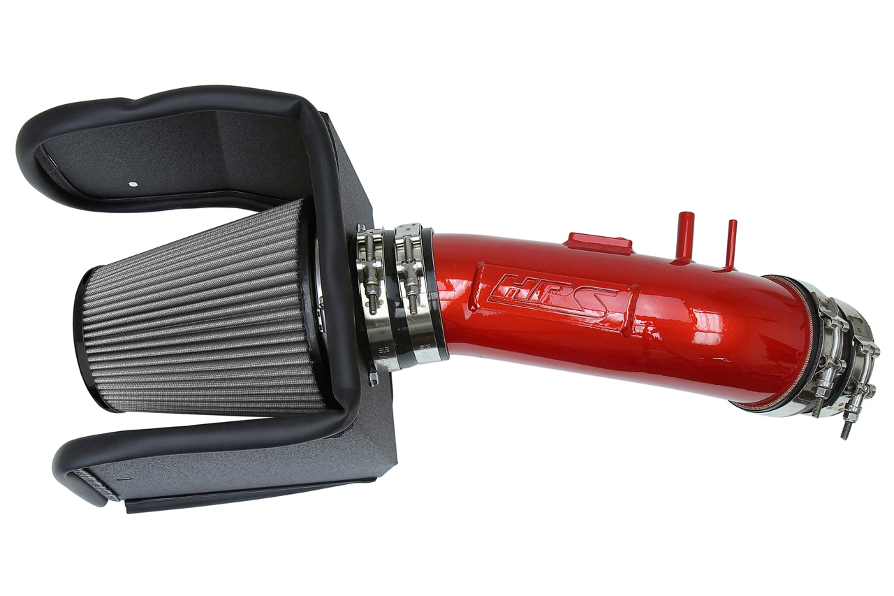HPS Red Shortram Cold Air Intake Kit 2008-2020 Lexus LX570 5.7L V8 827-635R