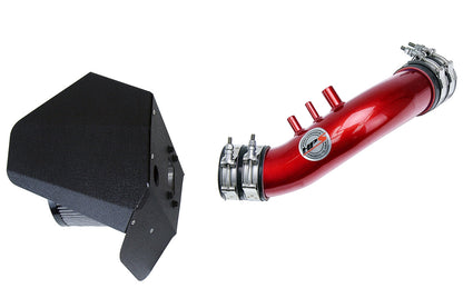HPS Performance Shortram Air Intake Kit 1989-1995 Toyota 4Runner 3.0L V6, Includes Heat Shield, Red