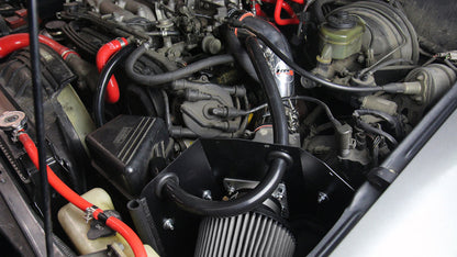 HPS Performance Shortram Air Intake Kit 1989-1995 Toyota 4Runner 3.0L V6, Includes Heat Shield, Black