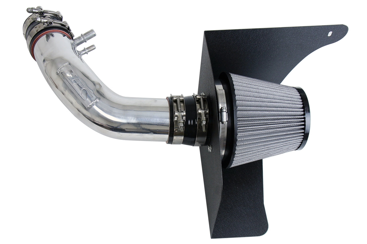 HPS Polish Shortram Cold Air Intake Kit 2015-2017 Ford Mustang 3.7L V6 827-638P