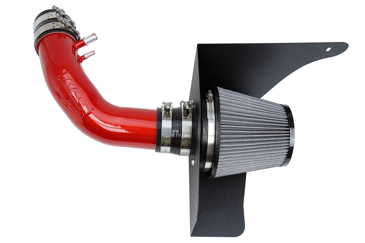 HPS Red Shortram Cold Air Intake Kit 2015-2017 Ford Mustang 3.7L V6 827-638R