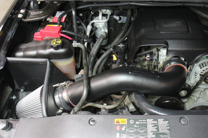 HPS Performance Shortram Air Intake Kit 2009-2013 Chevy Silverado 4.8L 5.3L 6.0L 6.2L V8, Includes Heat Shield, Red