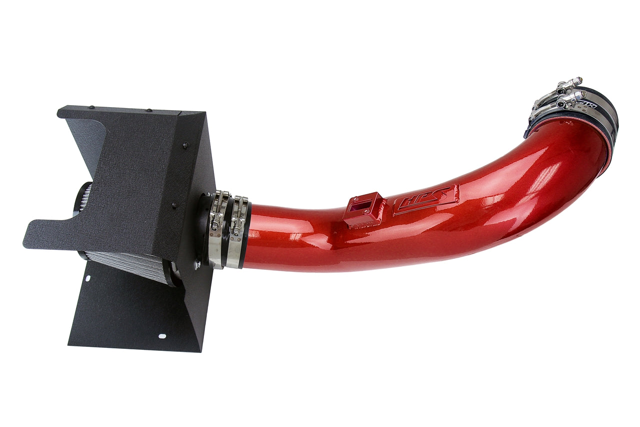 HPS Red Cold Air Intake Kit GMC 2017-2019 sierra 2500 HD 6.6L V8 Duramax Diesel Turbo L5P 827-674R