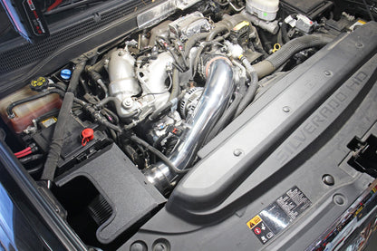 HPS Cold Air Intake Kit with Heat Shield Chevy 2017-2019 Silverado 3500 HD 6.6L V8 Duramax Diesel Turbo L5P