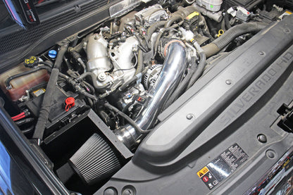 HPS Cold Air Intake Kit with Heat Shield Chevy 2017-2019 Silverado 3500 HD 6.6L V8 Duramax Diesel Turbo L5P