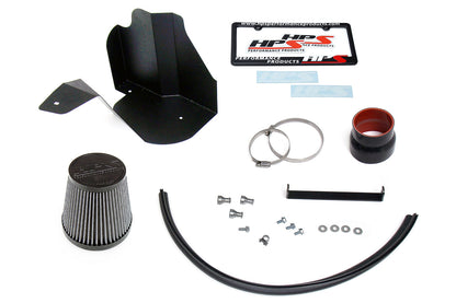 HPS Air Intake Kit 2012-2018 Audi A6 Quattro 3.0L Supercharged (C7), Includes Heat Shield