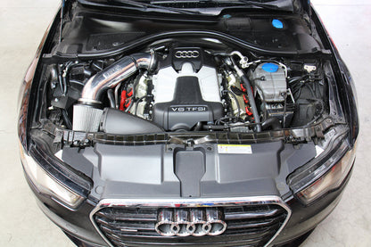 HPS Air Intake Kit 2012-2018 Audi A7 Quattro 3.0L Supercharged (C7), Includes Heat Shield