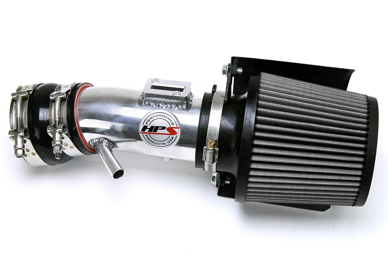 HPS Polish Shortram Cold Air Intake Kit 2013-2016 Nissan Pathfinder 3.5L V6 827-680P