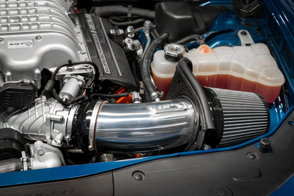 HPS Performance Air Intake with Heat Shield, Dodge 2019-2023 Charger Hellcat 6.2L V8 Supercharged, 827-681