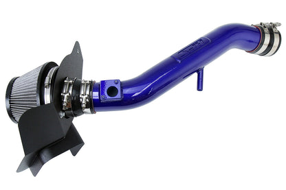 HPS Performance Air Intake Kit with Heat Shield, 2016-2025 Lexus RC300 3.5L V6, Blue, 827-682BL