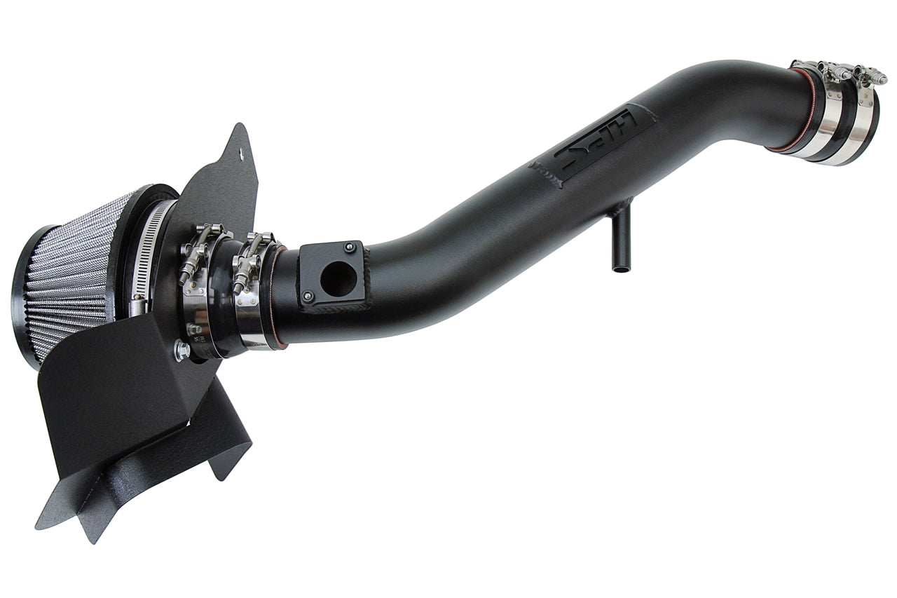 HPS Performance Air Intake Kit with Heat Shield, 2013-2020 Lexus GS350 3.5L V6, Black, 827-682WB