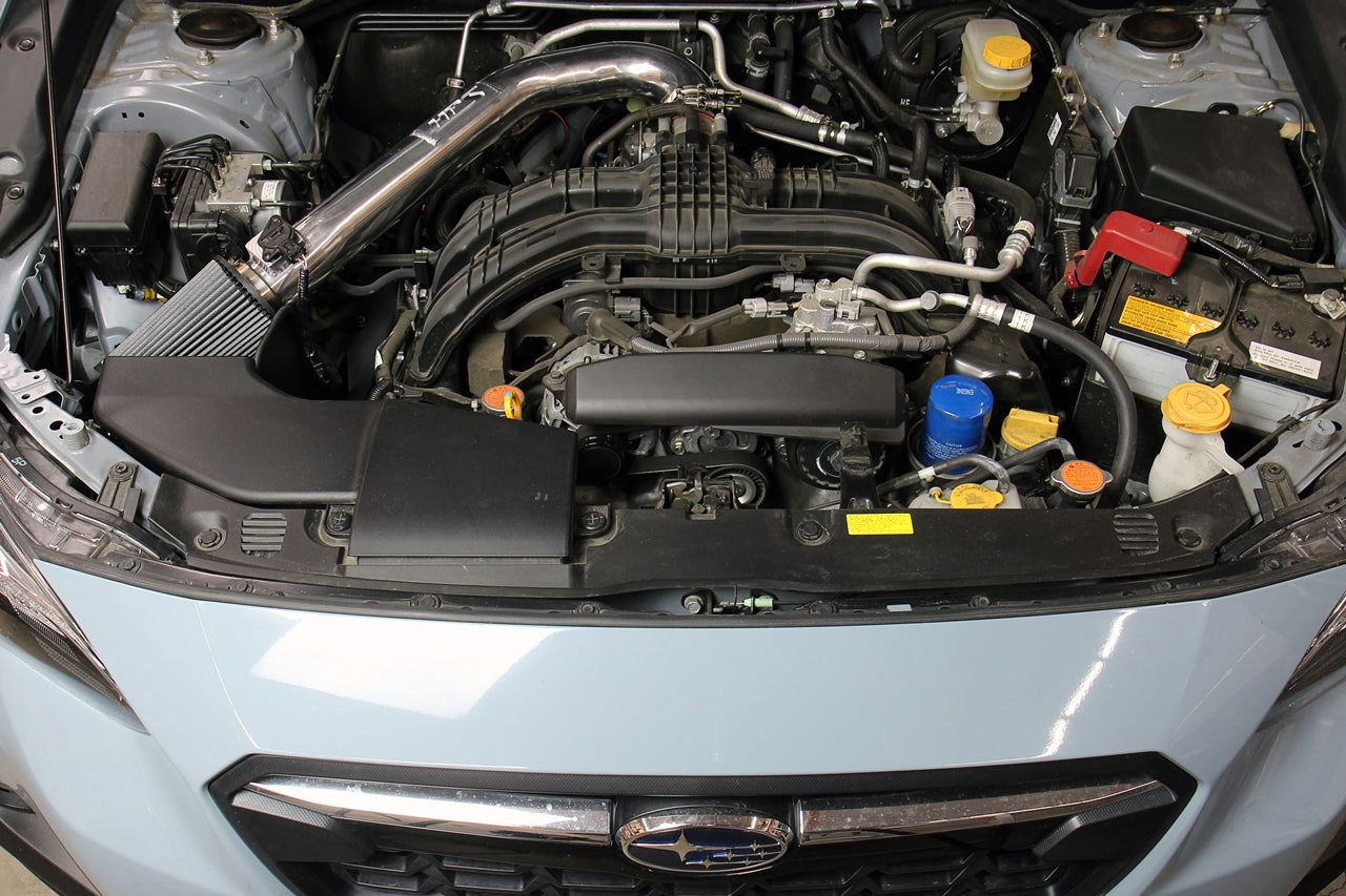 HPS Shortram Air Intake Kit with Heat Shield Subaru 2018-2024 Crosstrek 2.0L Non Turbo, 827-684