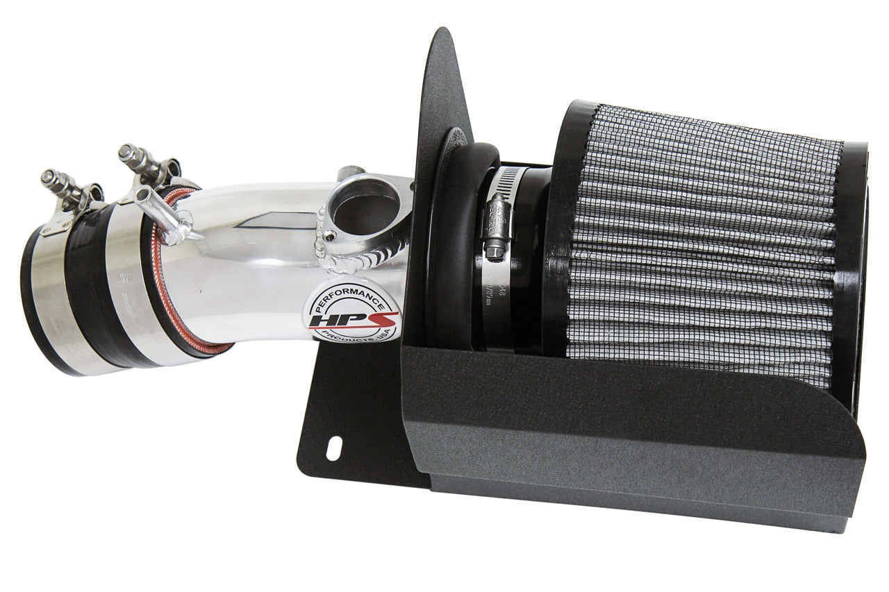 HPS Polish Short ram Cold Air Intake Kit 2013-2018 Mazda 3 2.0L, Skyactiv, 827-686P