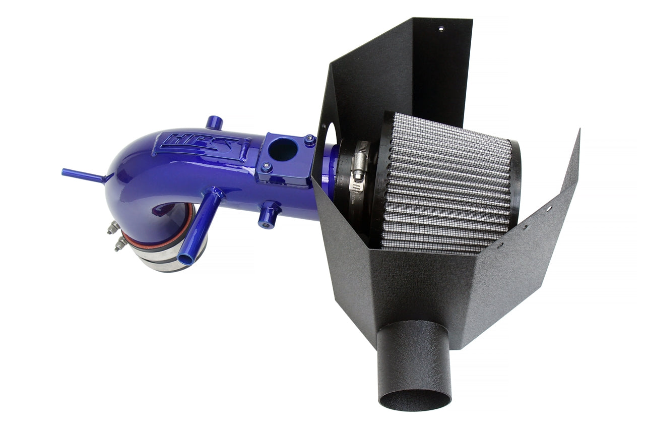 HPS Blue Cold Air Intake Kit with Heat Shield Toyota 2012-2017 Camry 2.5L 827-691BL replace 827-524