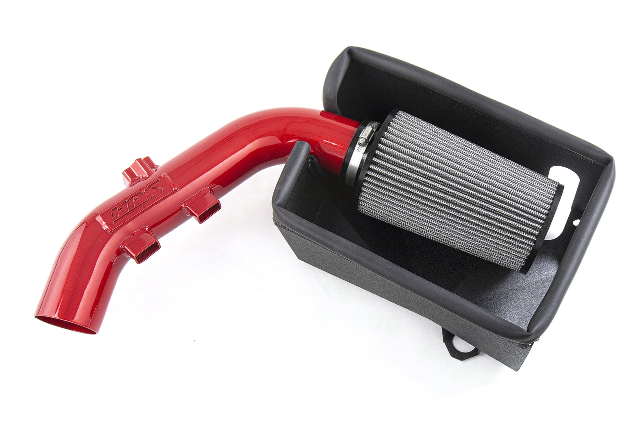 HPS Red Cold Air Intake Kit 2012-2019 BMW 640i 3.0L Turbo N55 F06 F12 F13, 827-698R