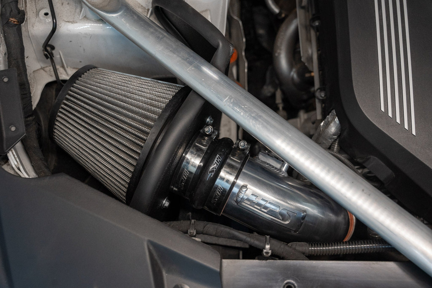 HPS Performance Air Intake Kit 2019-2023 BMW X5 3.0L Turbo B58 G05, Includes Heat Shield, 827-702