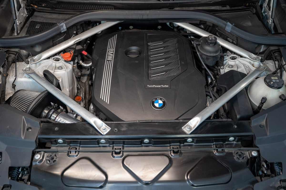 HPS Performance Air Intake Kit 2019-2023 BMW X5 3.0L Turbo B58 G05, Includes Heat Shield, 827-702