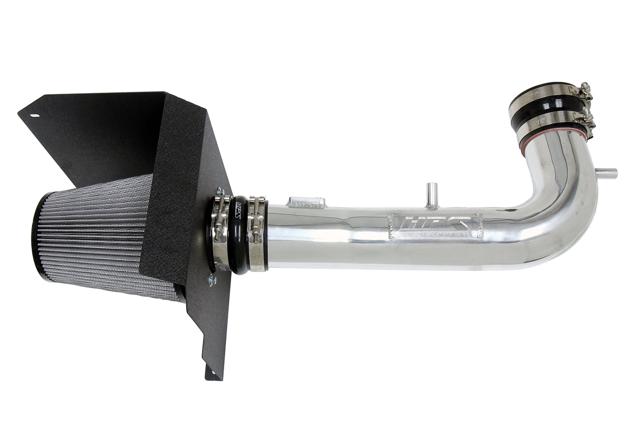 HPS Cold Air Intake Kit with Heat Shield 2014-2018 Chevy Silverado 1500 6.2L V8 827-707P