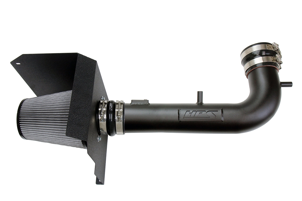 HPS Black Cold Air Intake Kit with Heat Shield 2015-2020 Cadillac Escalade 6.2L V8 827-707WB