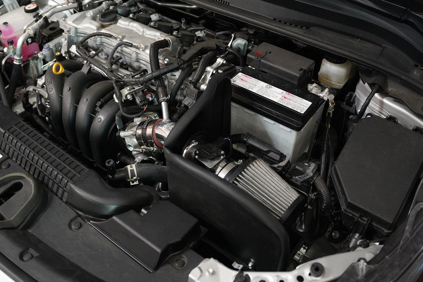 HPS Performance Air Intake Kit Toyota 2020-2022 Corolla 1.8L Gas, Includes Heat Shield, 827-708