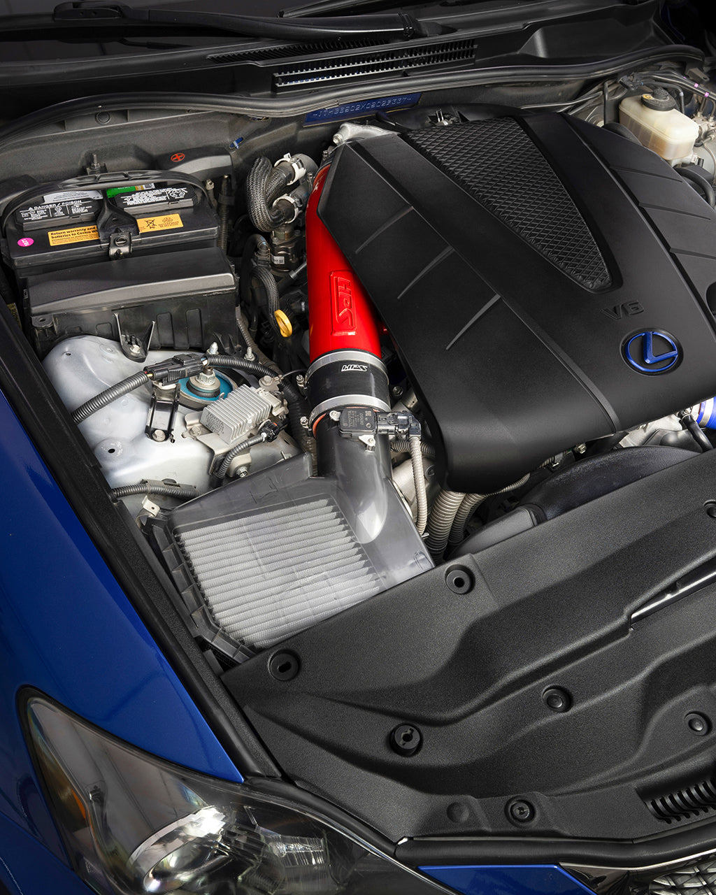 HPS Performance Air Intake System 2010-2015 Lexus IS250C 2.5L V6, 827-710