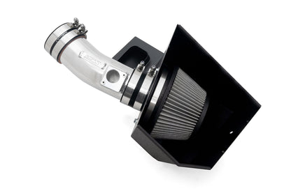 HPS Performance Polished Cold Air Intake Kit with Heat Shield Acura 2022-2026 MDX Type-S 3.0L Turbo 827-728P