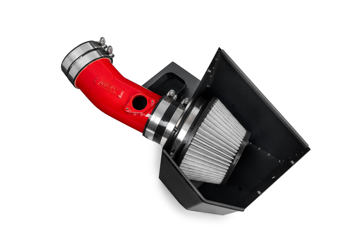 HPS Performance Red Cold Air Intake Kit with Heat Shield Acura 2022-2026 MDX Type S 3.0L Turbo 827-728R