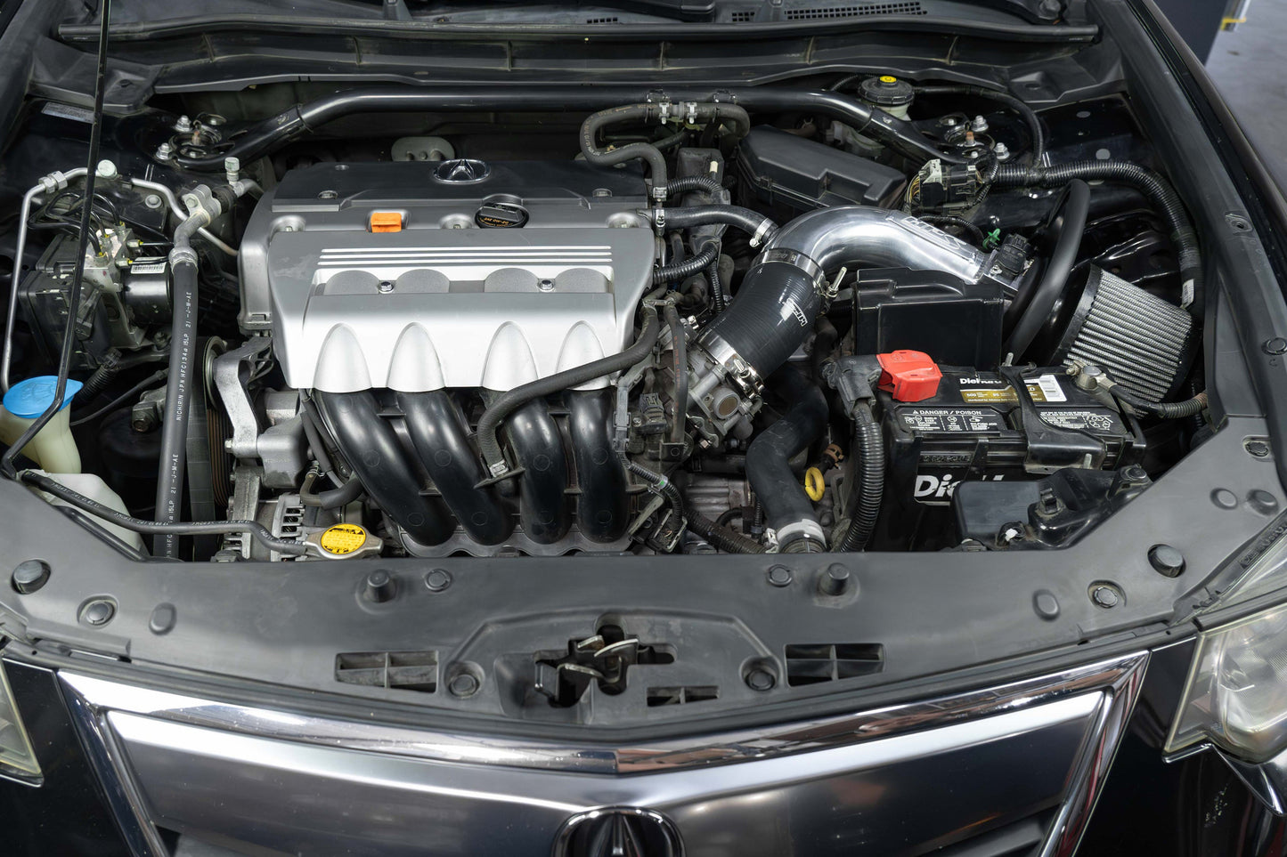 All-New HPS Performance Air Intake Kit with Heat Shield, 2009-2014 Acura TSX 2.4L, 827-738