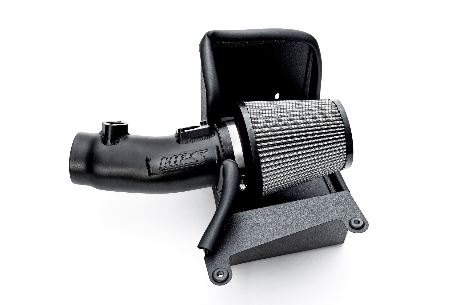 HPS Performance Black Cold Air Intake Kit with Heat Shield Honda Civic Type R FL5 2.0L Turbo K20C1 827-741WB