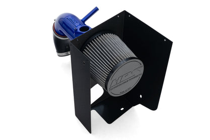 HPS Performance Air Intake Kit with Heat Shield, 2019-2025 Toyota RAV4 Hybrid 2.5L, Blue, 827-768BL