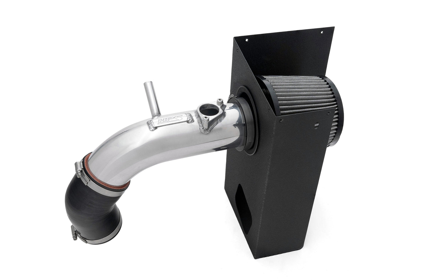HPS Performance Air Intake Kit with Heat Shield, 2025 Toyota RAV4 Plug-in Hybrid 2.5L, Polished, 827-768P