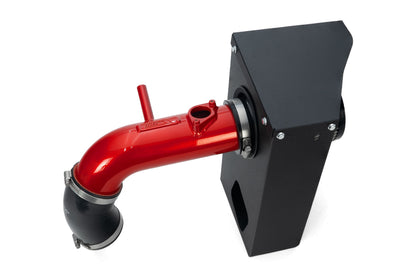 HPS Performance Air Intake Kit with Heat Shield, 2021-2024 Toyota RAV4 Prime 2.5L, Red, 827-768R