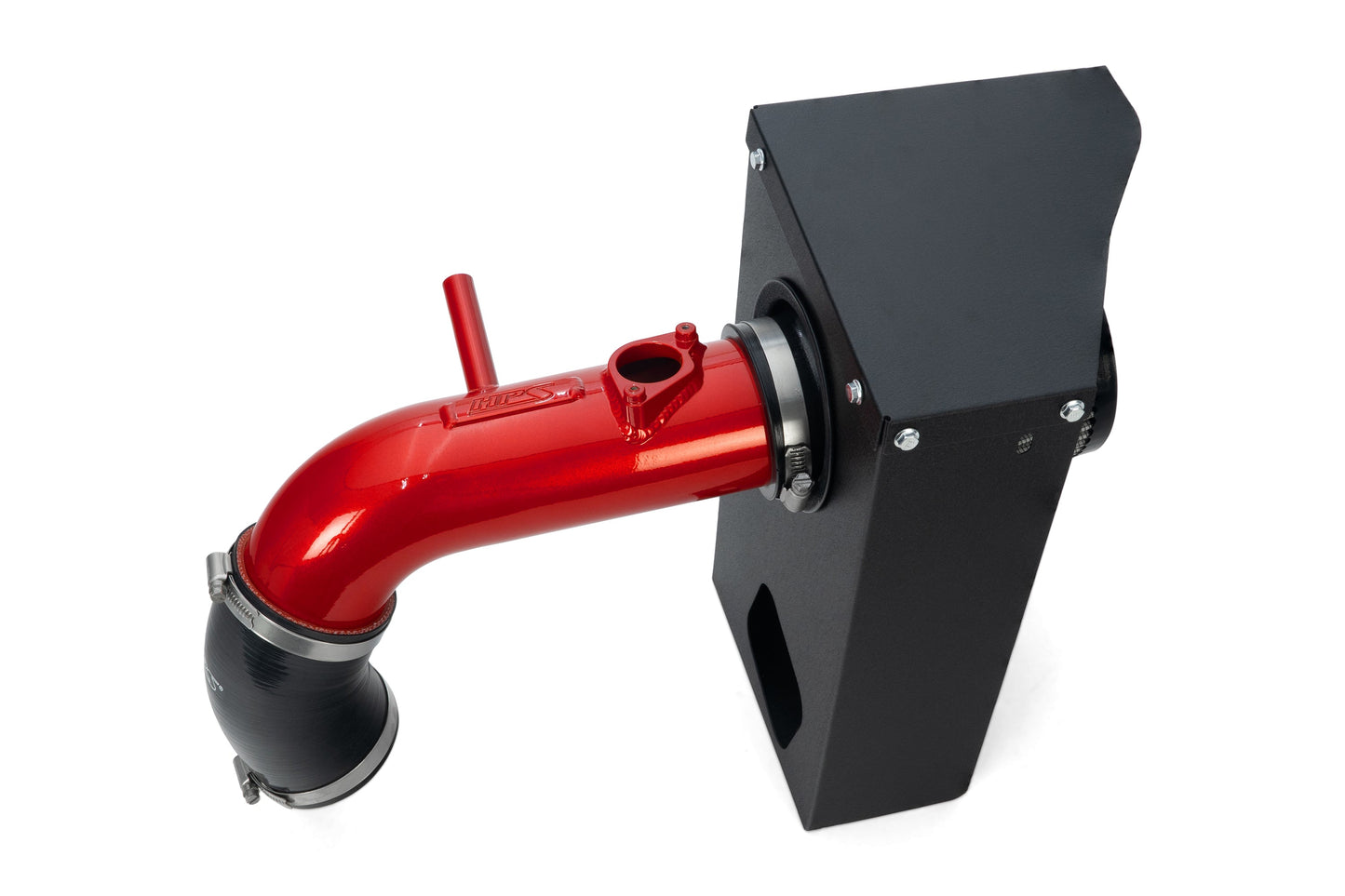 HPS Performance Air Intake Kit with Heat Shield, 2025 Toyota RAV4 Plug-in Hybrid 2.5L, Red, 827-768R
