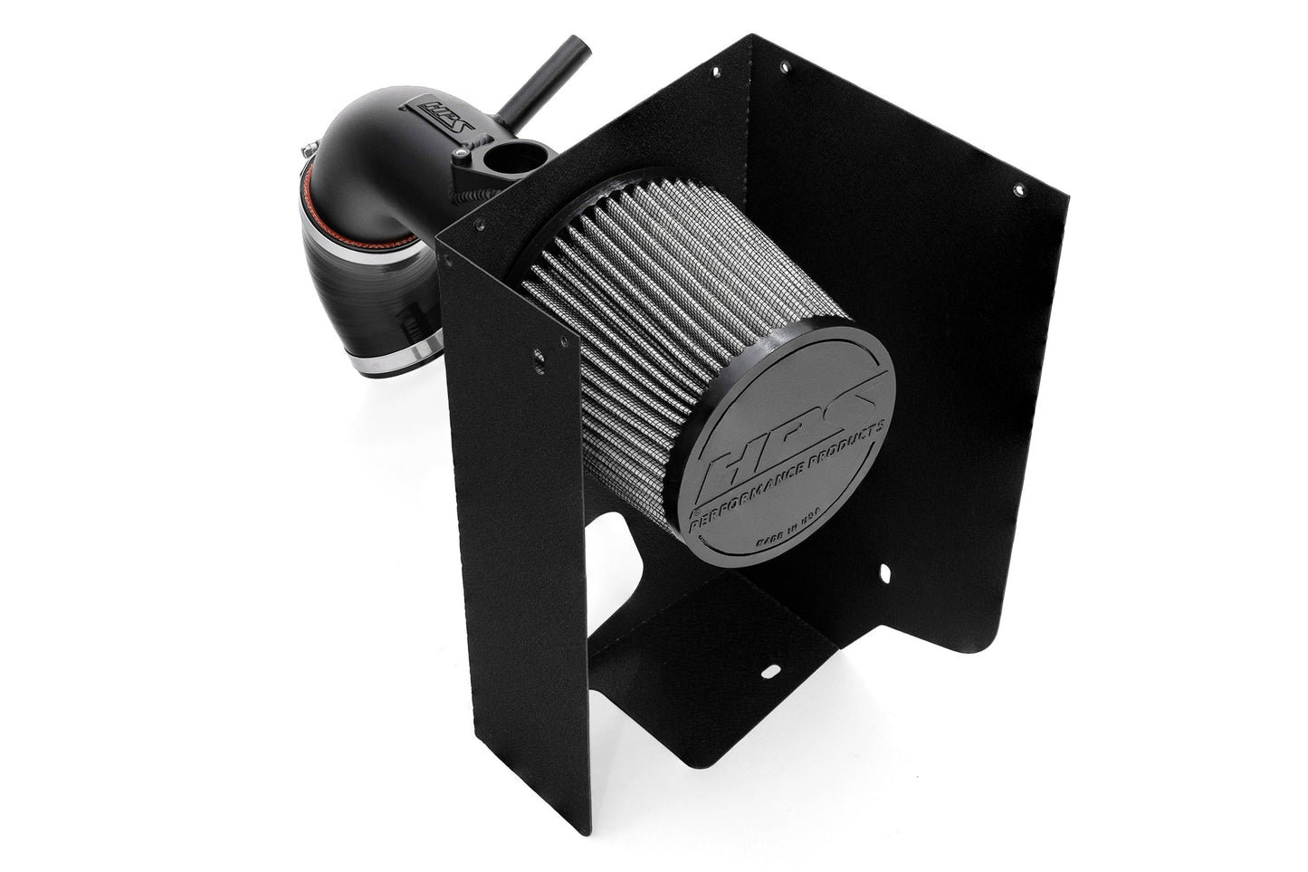 HPS Performance Air Intake Kit with Heat Shield, 2021-2024 Toyota RAV4 Prime 2.5L, Black, 827-768WB