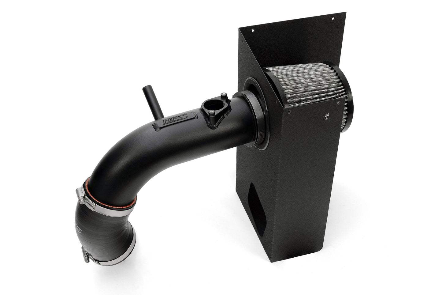 HPS Performance Air Intake Kit with Heat Shield, 2019-2025 Toyota RAV4 Hybrid 2.5L, Black, 827-768WB