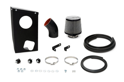 HPS Performance Air Intake Kit with Heat Shield, 2019-2025 Toyota RAV4 Hybrid 2.5L, Blue, 827-768BL