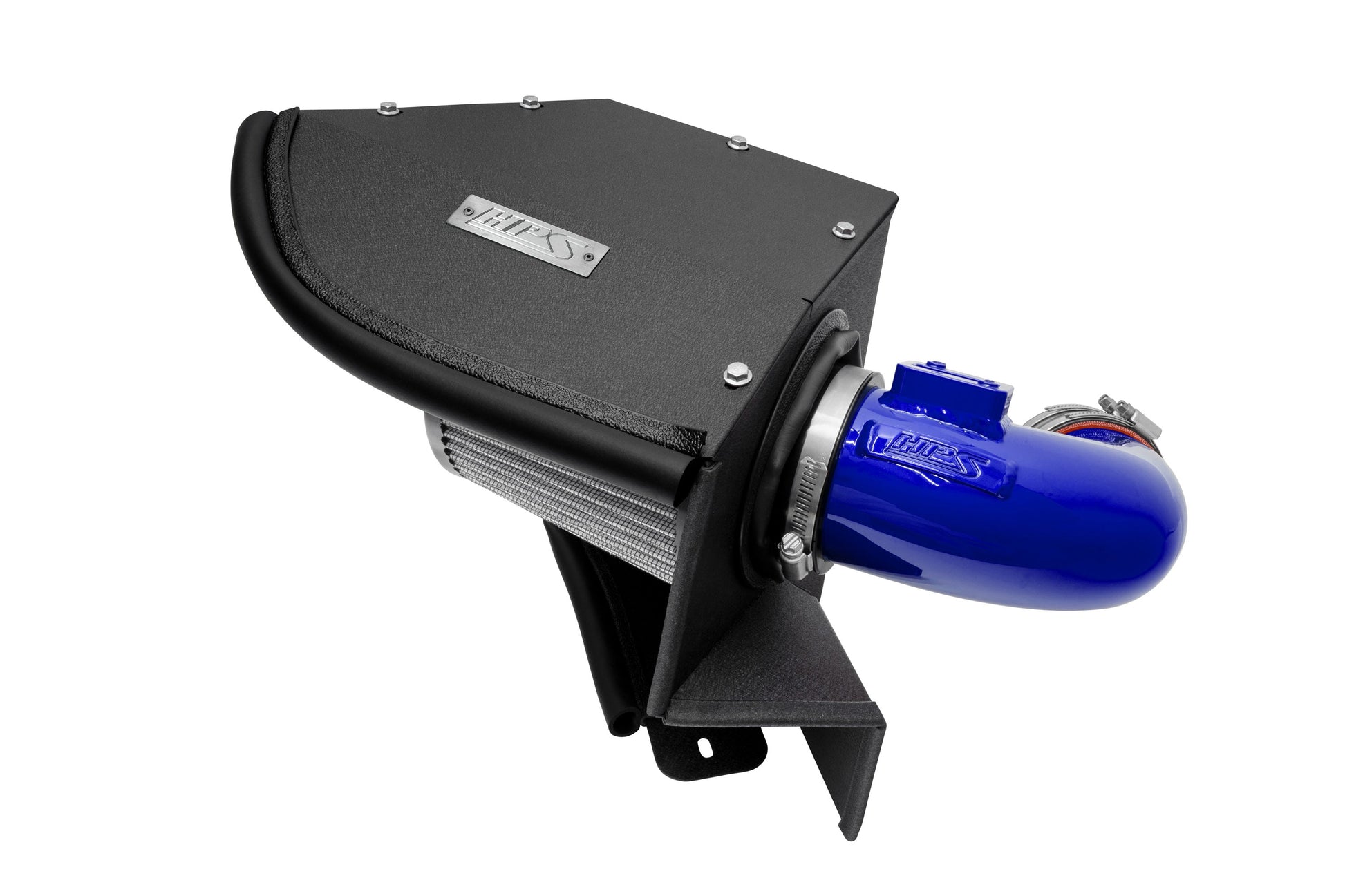 HPS Performance Blue Cold Air Intake Kit with Heat Shield 2019-2024 BMW 330i 2.0L Turbo B48 G20 827-770BL