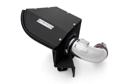 HPS Performance Cold Air Intake Kit with Heat Shield 2019-2024 BMW 330i 2.0L Turbo B48 G20 Polished 827-770P