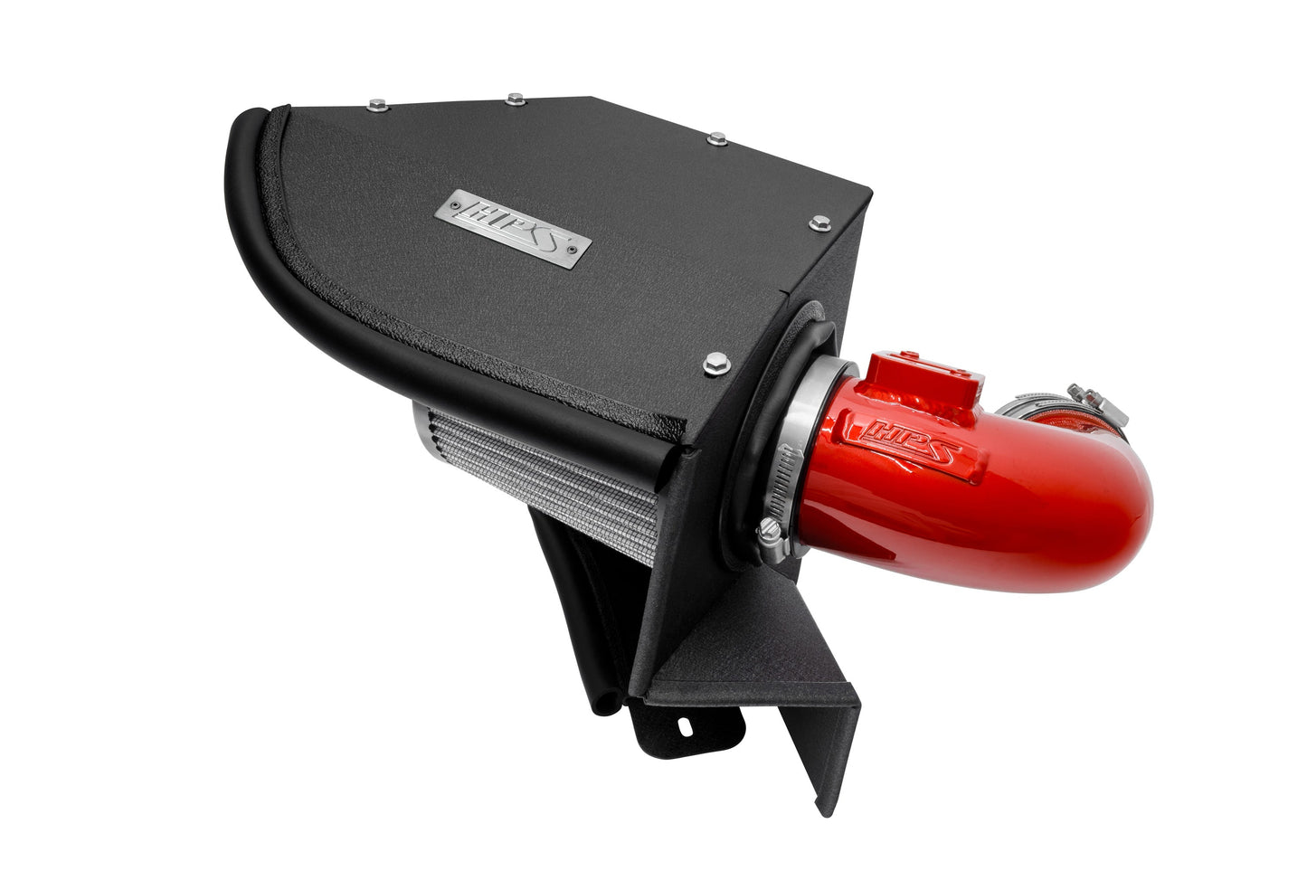 HPS Performance Red Cold Air Intake Kit with Heat Shield 2019-2024 BMW 330i 2.0L Turbo B48 G20 827-770R