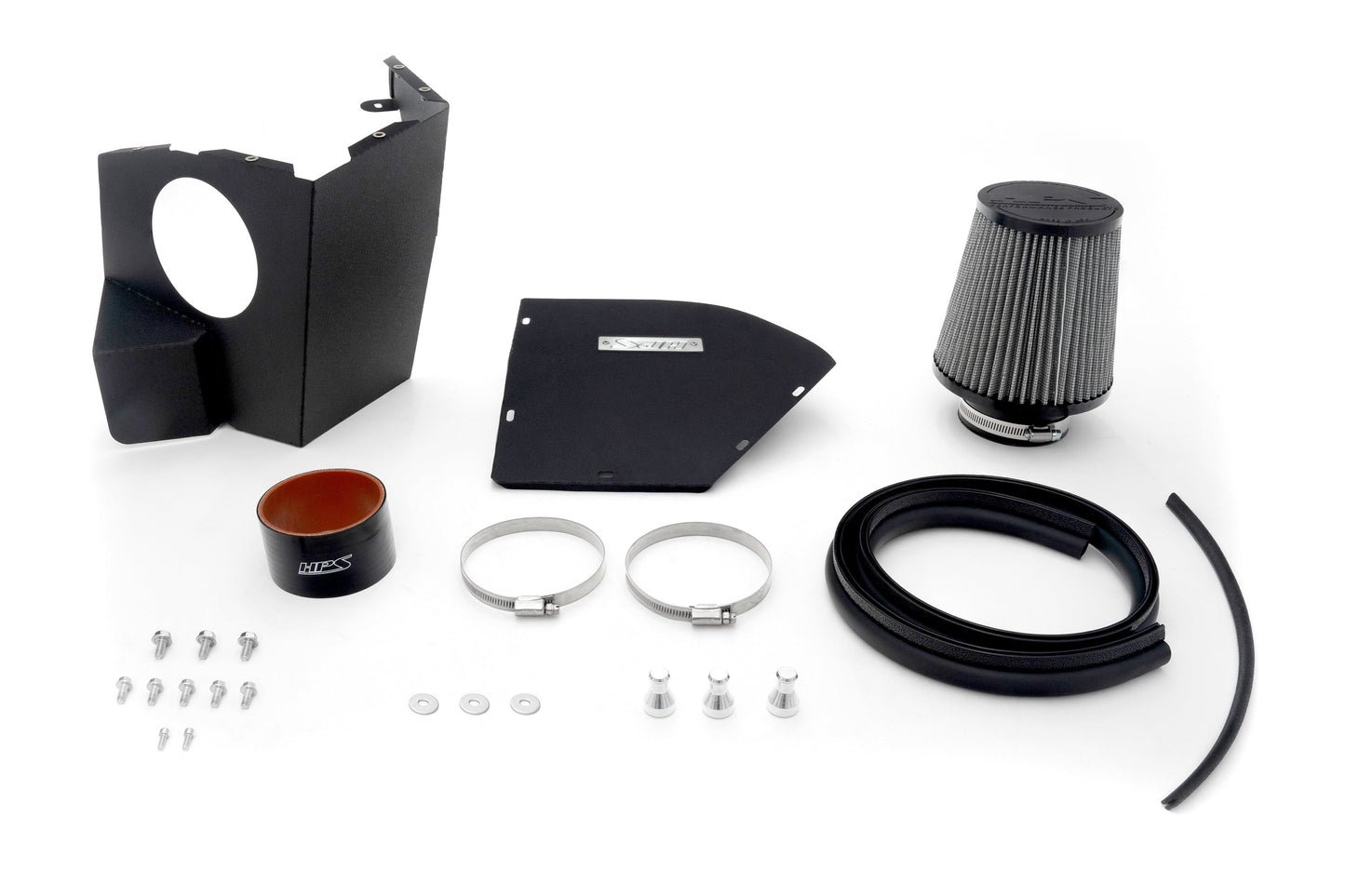 HPS Performance Air Intake Kit with Heat Shield 2019-2024 BMW 330i 2.0L Turbo B48 G20, 827-770