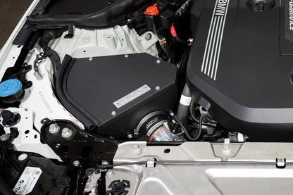HPS Performance Air Intake Kit with Heat Shield 2020-2024 BMW M340i 3.0L Turbo B58 G20, 827-771