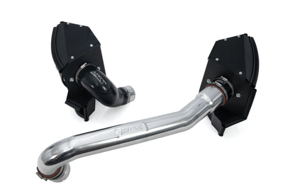 HPS Performance Air Intake Kit with Heat Shield, 2021-2025 BMW M4 G82 G83 3.0L Turbo, Polished, 827-772P