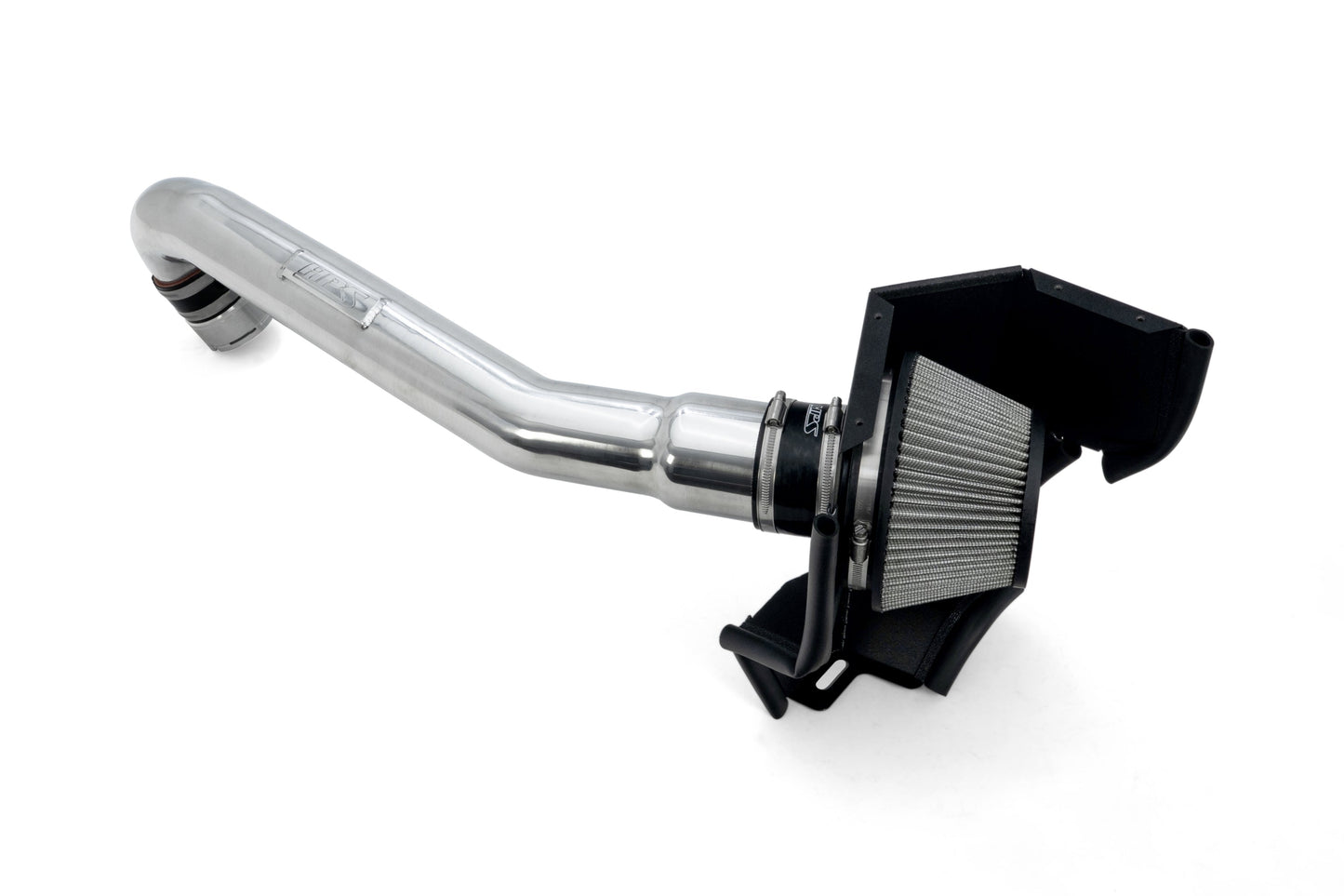 HPS Performance Air Intake Kit with Heat Shield, 2023-2025 BMW M2 G87 3.0L Turbo, Polished, 827-772P