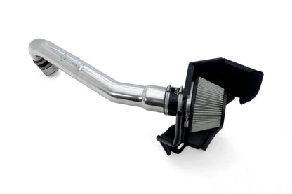 HPS Performance Air Intake Kit with Heat Shield, 2023-2025 BMW M2 G87 3.0L Turbo, Polished, 827-772P