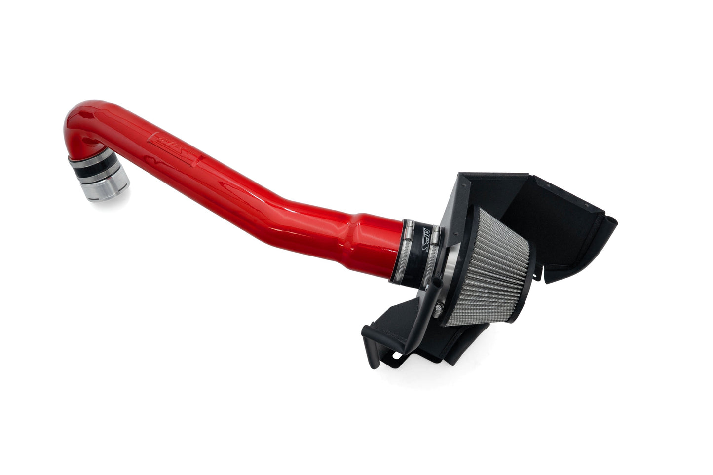 HPS Performance Air Intake Kit with Heat Shield, 2023-2025 BMW M2 G87 3.0L Turbo, Red, 827-772R
